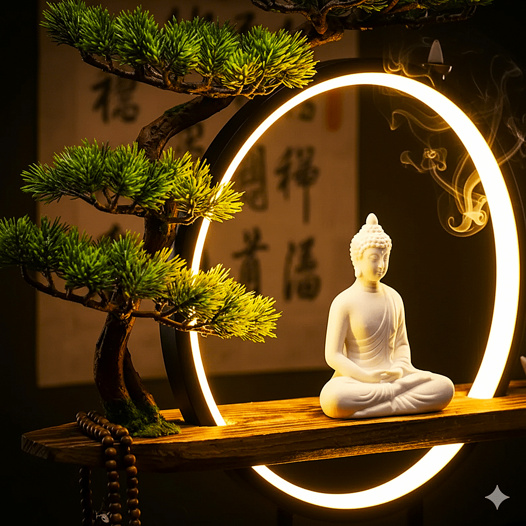 The Nirvana Zen Bonsai Lamp - The Decor Script