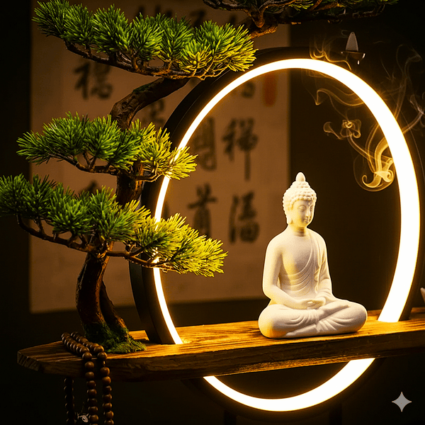 The Nirvana Zen Bonsai Lamp - The Decor Script