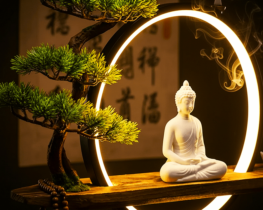 The Nirvana Zen Bonsai Lamp - The Decor Script