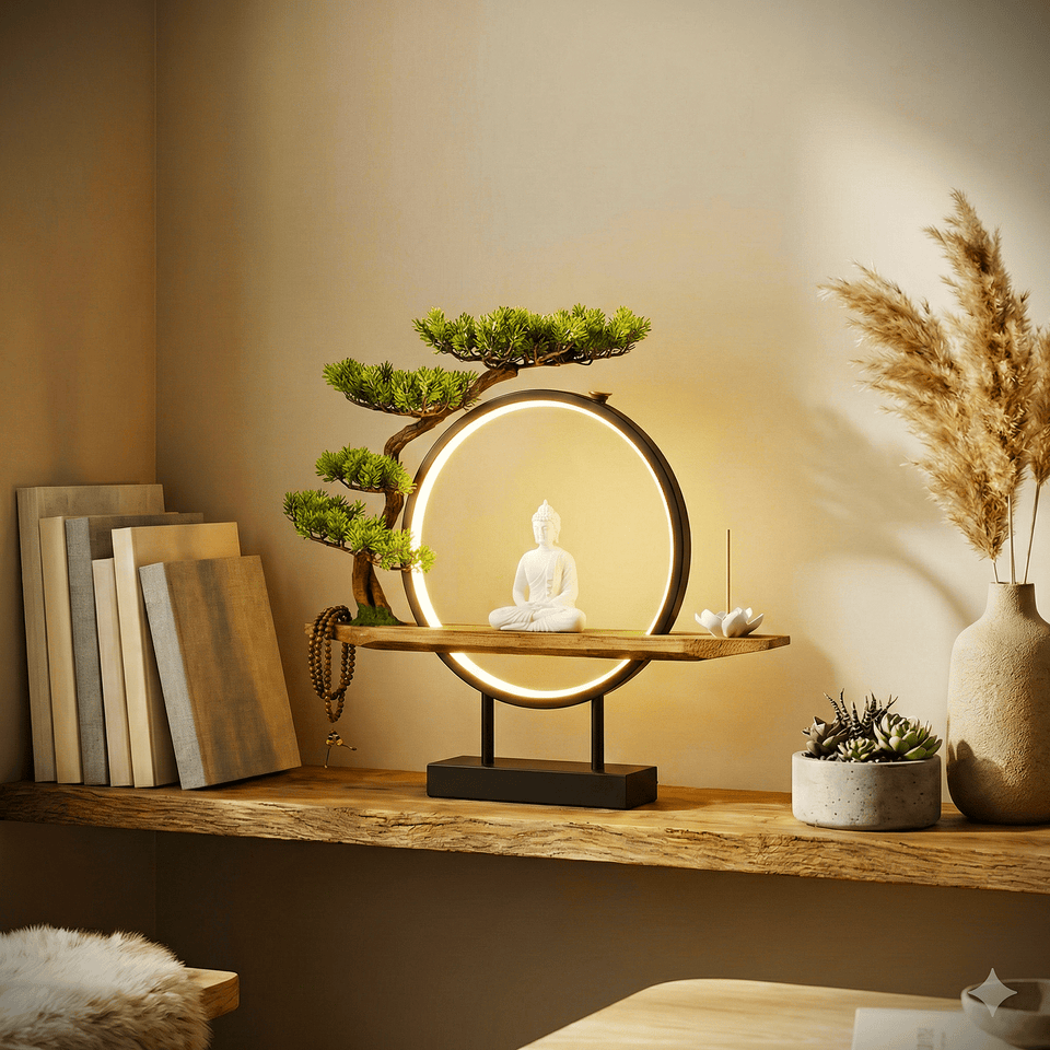  The Nirvana Zen Bonsai Lamp - The Decor Script