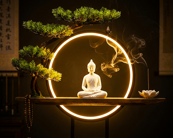 The Nirvana Zen Bonsai Lamp - The Decor Script