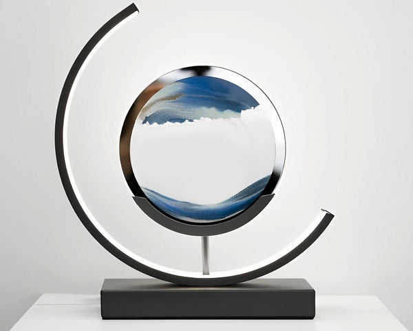 The Solaris Kinetic Sand Lamp - The Decor Script